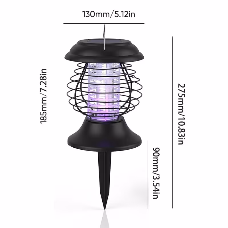 Smart Solar Dual-Mode Garden Zapper &mdash; Dynamogreat smart outdoor gadget